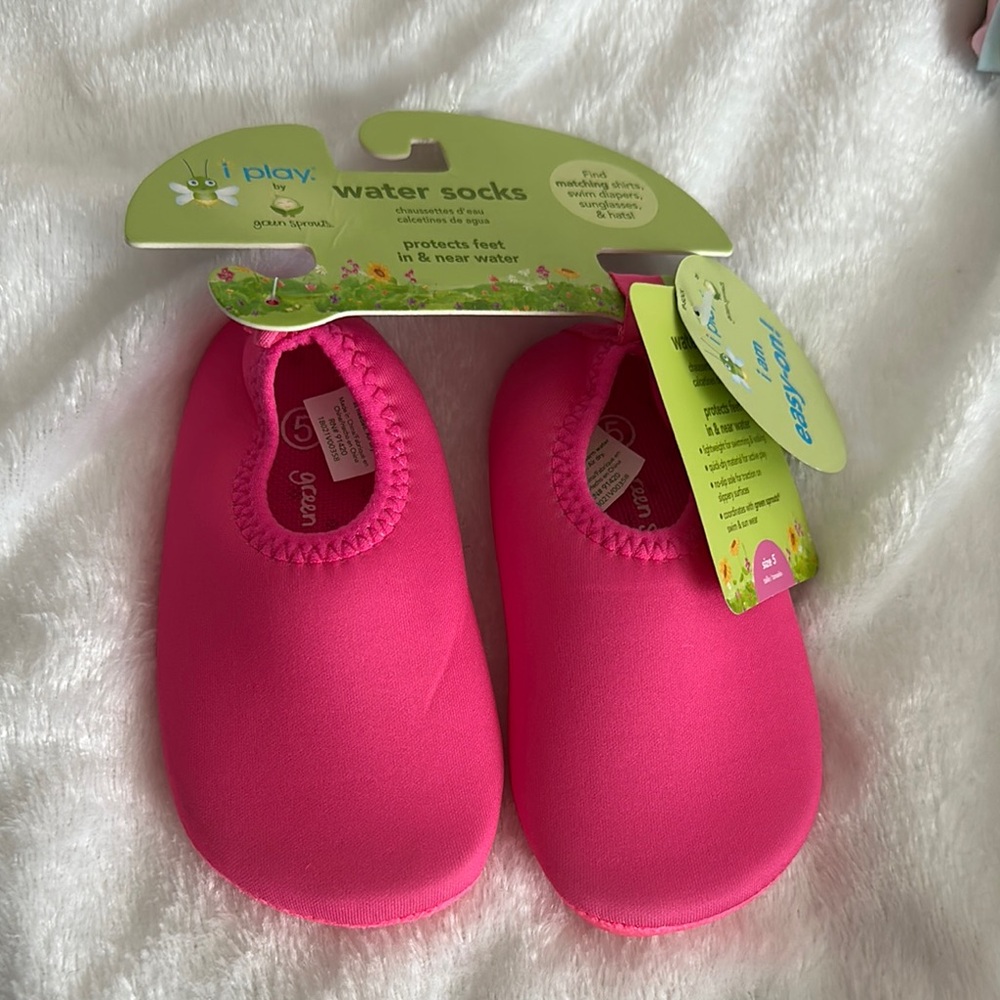 i play. Pink Water Shoes Slip-On Comfort